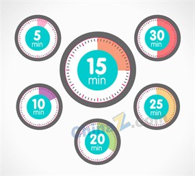 定时器图标矢量素材